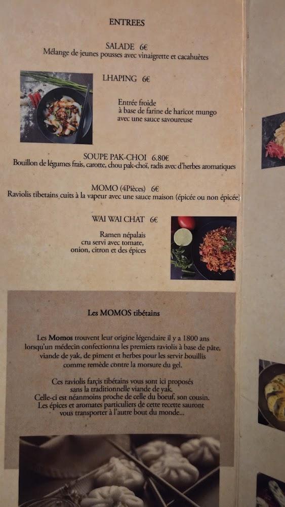 Little Yak - Menu Image 1